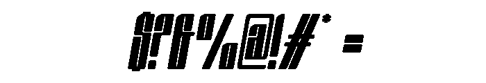 Nexvar Light Italic Font OTHER CHARS