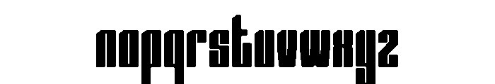 Nexvar Regular Font LOWERCASE