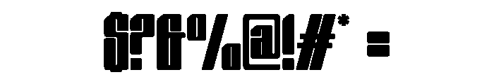 Nexvar Semi Bold Font OTHER CHARS