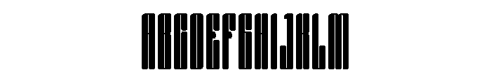 Nexvar Thin Font UPPERCASE