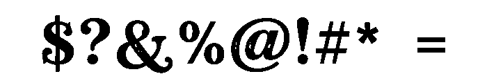 Nexvorn Font OTHER CHARS