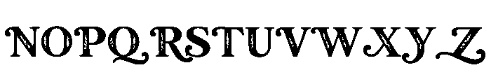 Nexvorn Font UPPERCASE