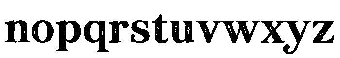 Nexvorn Font LOWERCASE