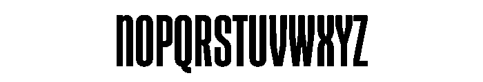Nexvoro Font UPPERCASE