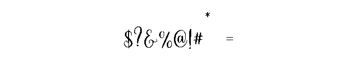 Neybah Font OTHER CHARS