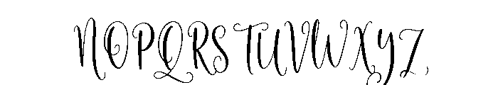 Neybah Font UPPERCASE