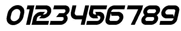 Nezag Slant Font OTHER CHARS