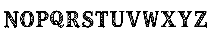Nezan Regular Font LOWERCASE