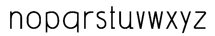 Nezyha Font LOWERCASE