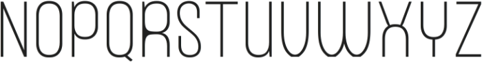 NEARING Thin ttf (100) Font UPPERCASE