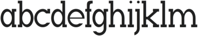 NEBAH Light otf (300) Font LOWERCASE