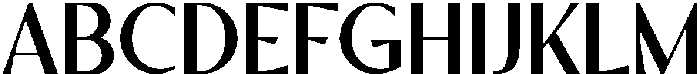 NEGEN Regular otf (400) Font UPPERCASE