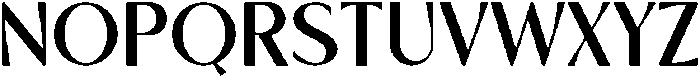 NEGEN Regular otf (400) Font UPPERCASE