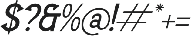 NEMA Italic otf (400) Font OTHER CHARS