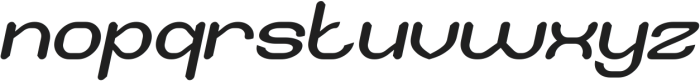 NEO LOGIC Bold Italic otf (700) Font LOWERCASE
