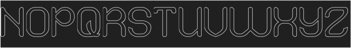 NEO LOGIC-Hollow-Inverse otf (400) Font UPPERCASE