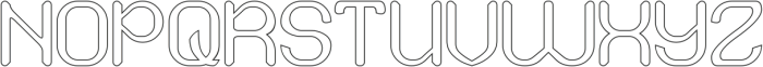 NEO LOGIC-Hollow otf (400) Font UPPERCASE