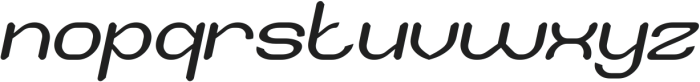 NEO LOGIC Italic otf (400) Font LOWERCASE