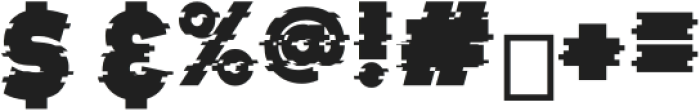 NEOGLITCH otf (400) Font OTHER CHARS