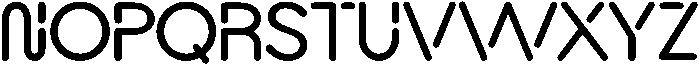 NEONOVA Regular otf (400) Font UPPERCASE