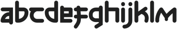 NESUKA Regular otf (400) Font LOWERCASE