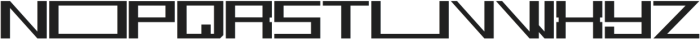 NETROX Regular otf (400) Font UPPERCASE