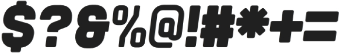 NEUMONOPOLAR V02SOFT Black Italic otf (900) Font OTHER CHARS