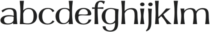 NEWLOOK Semi-Bold Squat otf (600) Font LOWERCASE