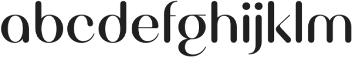 Nearo Rounded Medium otf (500) Font LOWERCASE