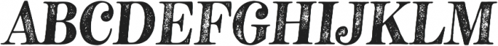 Neato Serif Rough otf (400) Font UPPERCASE