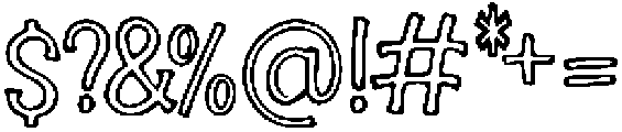 Nebo ttf (400) Font OTHER CHARS