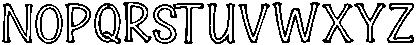 Nebo ttf (400) Font LOWERCASE