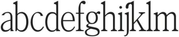 Nebos Regular otf (400) Font LOWERCASE