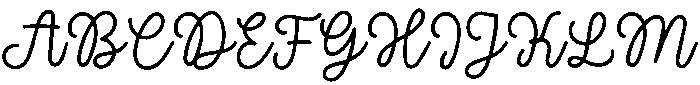 Nebraska Bridge Regular otf (400) Font UPPERCASE