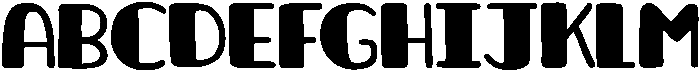Nebula Regular otf (400) Font UPPERCASE