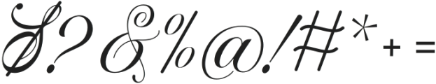 NebullaScript-Regular otf (400) Font OTHER CHARS