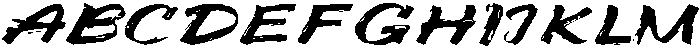 NebuloScript Medium otf (500) Font UPPERCASE