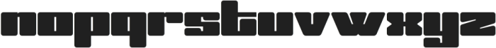 Necha Necho otf (400) Font LOWERCASE