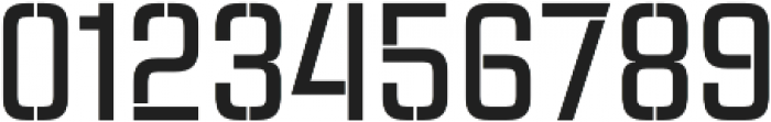 Necia Stencil 2 Bold Unicase Regular otf (700) Font OTHER CHARS