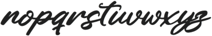 Neckaratt Italic otf (400) Font LOWERCASE