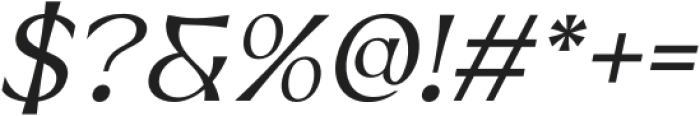 Neckyn Italic otf (400) Font OTHER CHARS