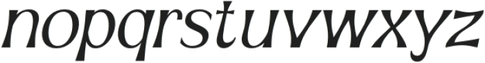 Neckyn Italic otf (400) Font LOWERCASE