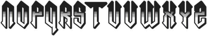 Necrotic Four otf (400) Font UPPERCASE