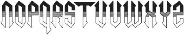 Necrotic Three otf (400) Font UPPERCASE