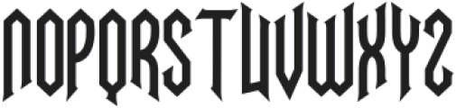 Necrovoid Two otf (400) Font UPPERCASE