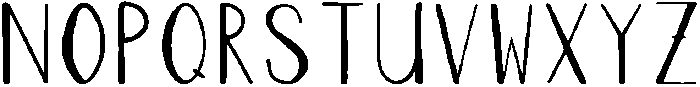 Nectar Regular otf (400) Font UPPERCASE