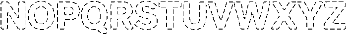 Needleline Light otf (300) Font UPPERCASE