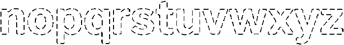 Needleline Light otf (300) Font LOWERCASE