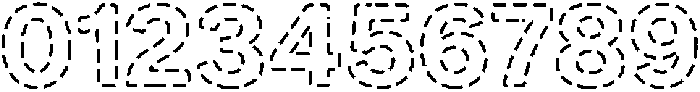 Needleline Regular otf (400) Font OTHER CHARS