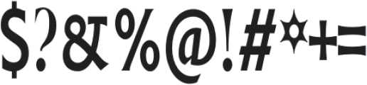 Neela Medium Condensed otf (500) Font OTHER CHARS
